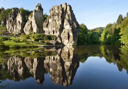 Externsteine bij Horn-Bad Meinberg