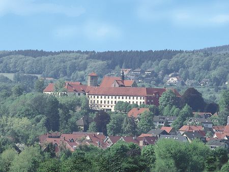 Kasteel Iburg van een afstand