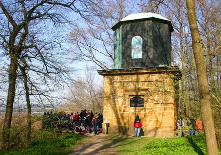 Uitzichtpunt koffiemolen in Halle Westfalen
