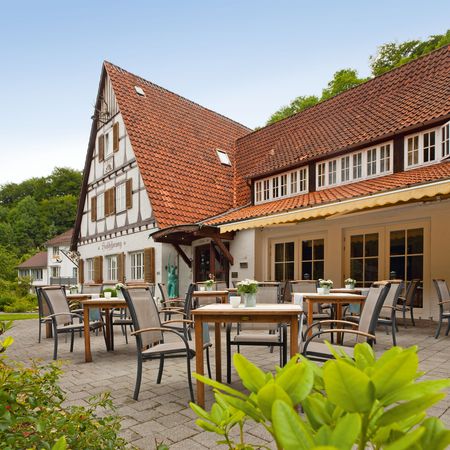 Catering in de buitenlucht bij Hotel Hirschsprung