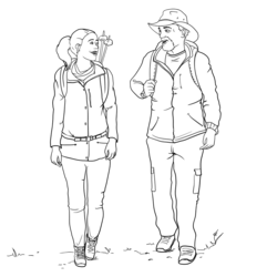 Tekening Anna & Hermann