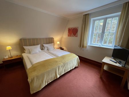 Tweepersoonskamer in Hotel Hirschsprung