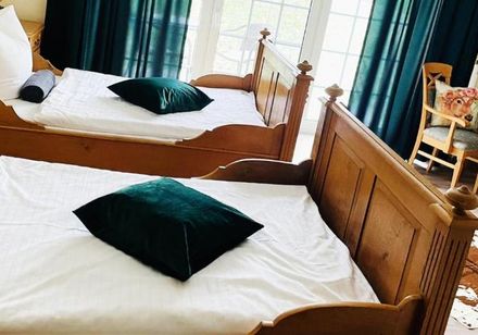 Tweepersoonskamer in Hotel Rehkitz