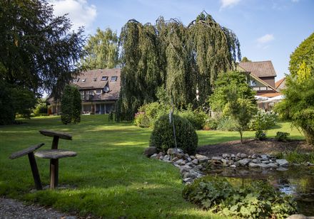 Tuinzicht van Huize Berkenkamp