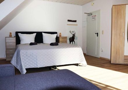 Tweepersoonskamer in Hotel Rehkitz