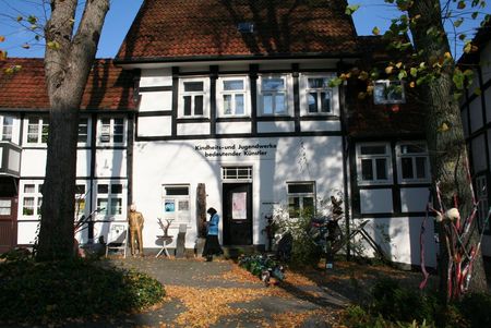 Museum voor kinder- en jeugdwerken van belangrijke kunstenaars in Halle-Westfalen