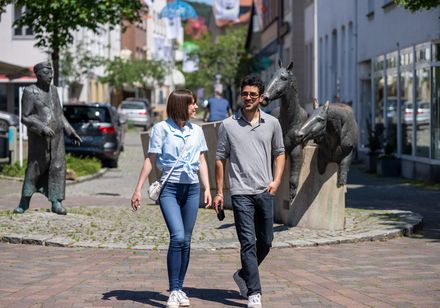 Historisch stadscentrum Halle Westfalen