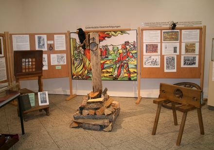 Binnenzicht van het Museum van de Stad Marsberg