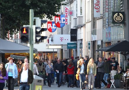 Voetgangersgebied Bielefeld