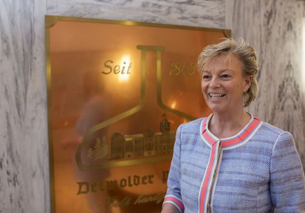 Meesterbrouwer Friederike Strate van de Strate privébrouwerij in Detmold