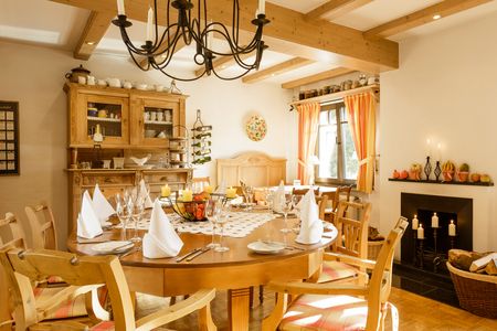 Restaurant in het Landgasthof Mücke