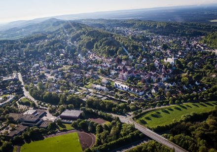 Luchtfoto van Oerlinghausen