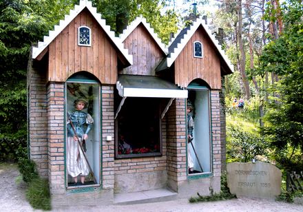 Doornroosje in het sprookjesbos Ibbenbüren