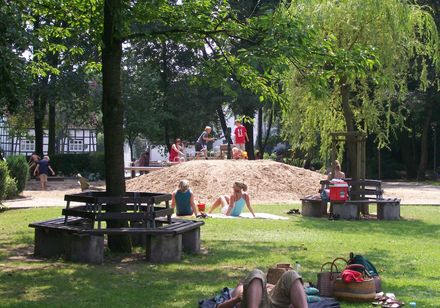 Blotevoetenpark in Lienen