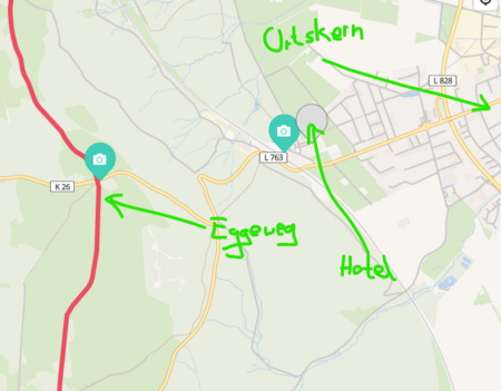 Locatie van Jägerhof op de kaart