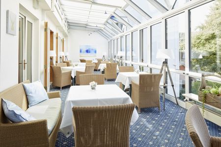 Wintergarten im Waldhotel Bärenstein