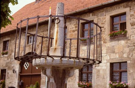 Schandpaal in Obermarsberg