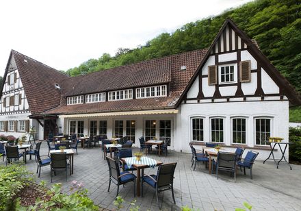 Buitenaanzicht van Hotel Hirschsprung