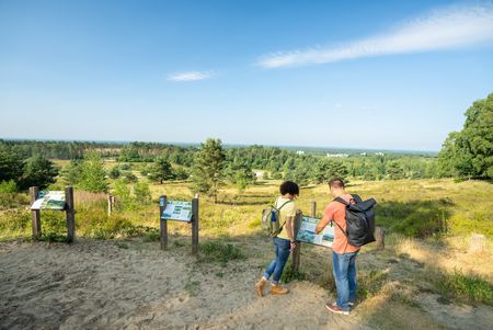Zicht op de Senne vanuit Oerlinghausen