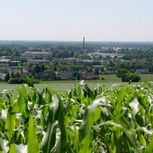 Uitzicht op Dissen am Teutoburger Wald