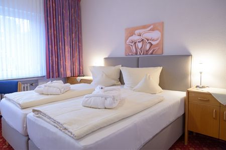 Tweepersoonskamer in Hotel am Park