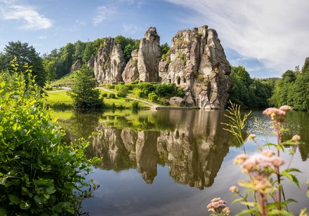 Externsteine in Horn-Bad Meinberg, Region Teutoburger Wald