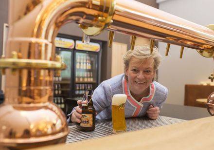 Een van de weinige vrouwelijke meesterbrouwers in Duitsland