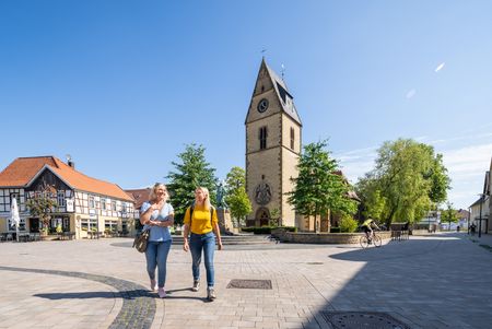 Kerkplein Steinhagen