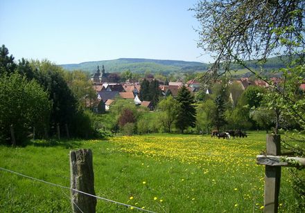 Uitzicht op Willebadessen