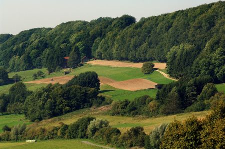 Uitzicht over de wijk Meerhof in Marsberg
