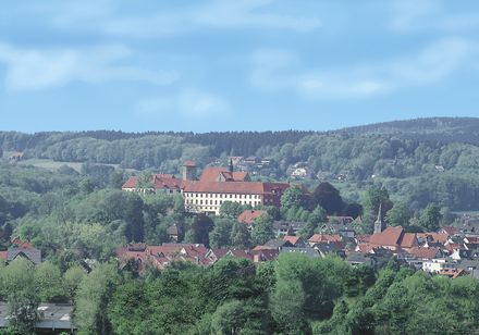 Schloss in Bad Iburg im Naturpark Terra Vita