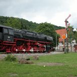 Altenbeken museum locomotief