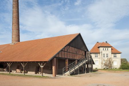 Buitenaanzicht van het steenfabriekmuseum