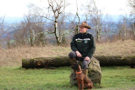 Ranger van het natuurbeschermingscentrum